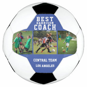 Best Coach Gift Modern Soccer Ball