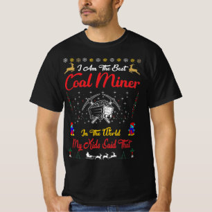 Best Coal Miner Christmas T-Shirt
