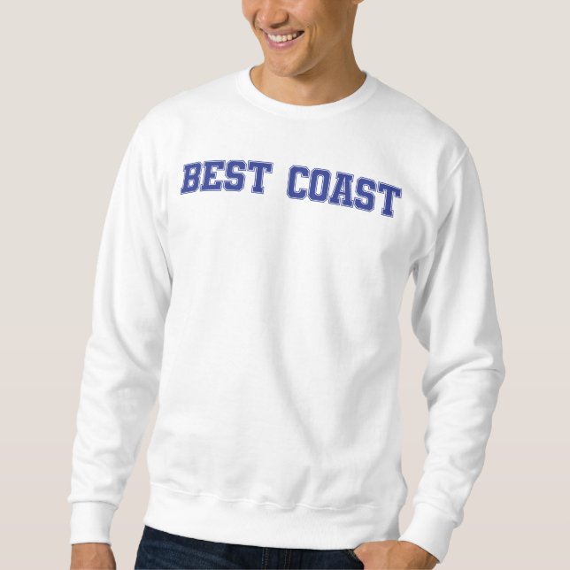 Best Coast Crew Sweatshirt (Front)