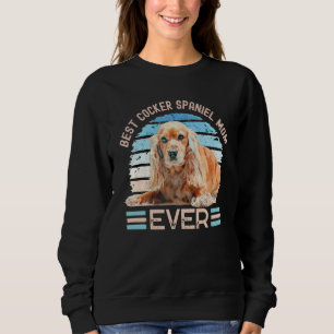 Best Cocker Spaniel Mum Ever Dog Mother's Day Tee