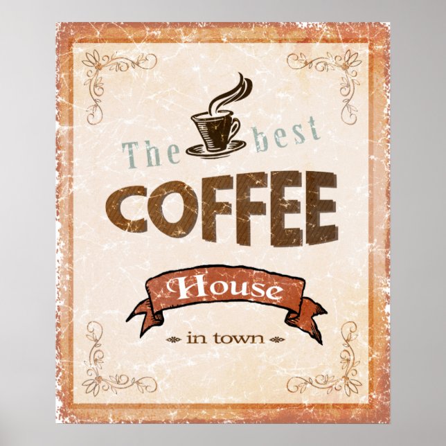 Best Coffee House in Town Poster (Front)