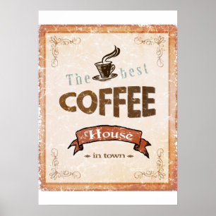 Best Coffee vintage sign