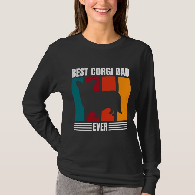 Best Corgi Dad Ever  433 T-Shirt (Front)