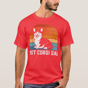 Best Corgi Dad Ever Funny Pembroke Corgi Butt Love T-Shirt