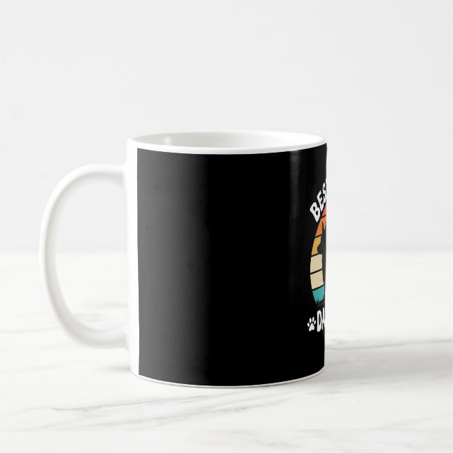 Best Corgi Dad Ever Retro Dog Coffee Mug (Left)
