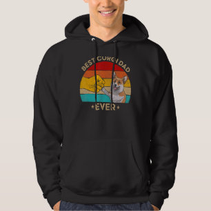 Best Corgi Dad Ever Vintage Dog For Father's Day Hoodie