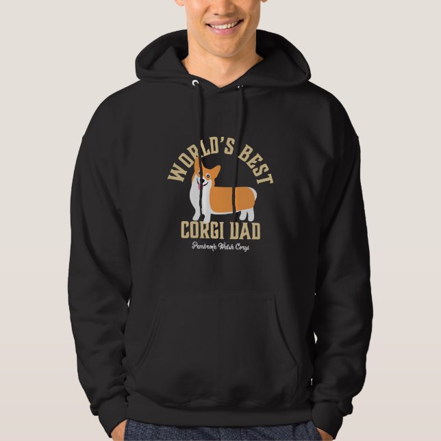 Best Corgi Dad Hoodie (Front)