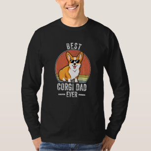 Best Corgi Dog Dad Ever Costume Corgi Owner  For M T-Shirt