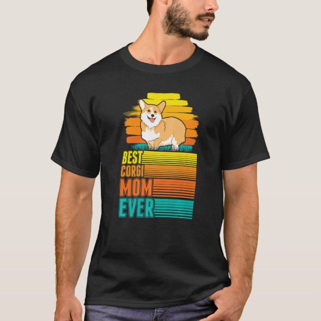 Best Corgi Mum Ever  1 T-Shirt (Front)