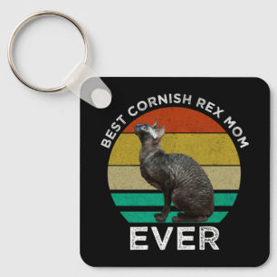 Best Cornish Rex Mom Ever Key Ring