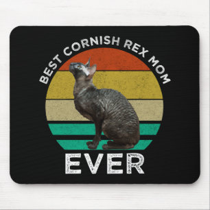 Best Cornish Rex Mom Ever Mouse Pad