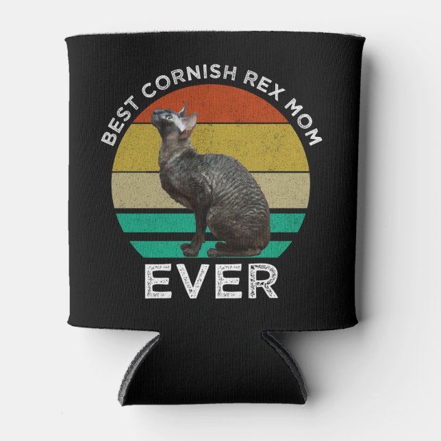 Best Cornish Rex Mum Ever Can Cooler (Front)