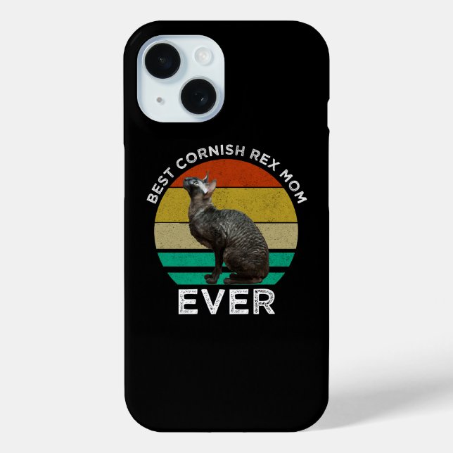 Best Cornish Rex Mum Ever Case-Mate iPhone Case (Back)