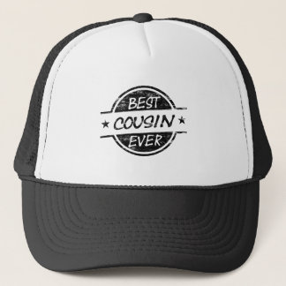 Best Cousin Ever Black Trucker Hat