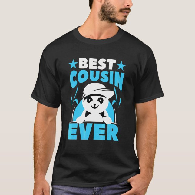 Best Cousin Ever Panda T-Shirt (Front)