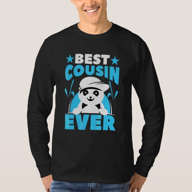 Best Cousin Ever Panda T-Shirt (Front)