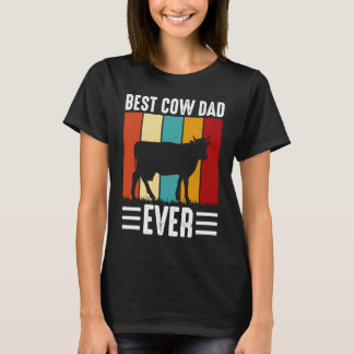 Best Cow Dad Ever T-Shirt