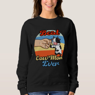 Best Cow Mom Ever Sweatshirt