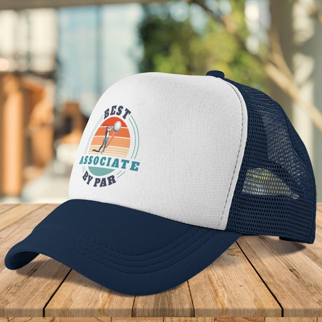 Best Coworker By Par Custom Retro Golf Trucker Hat (Best Coworker By Par Custom Retro Golf Trucker Hat)