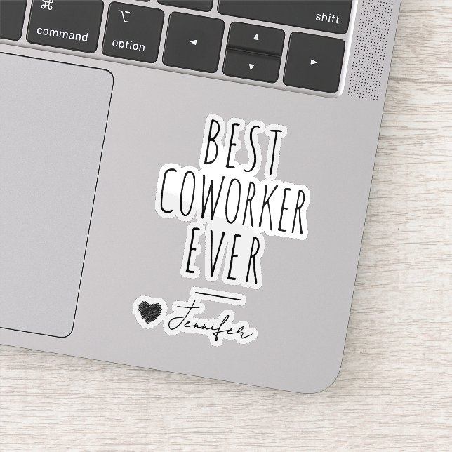 Best Coworker Ever Custom Name Farewell (Detail)