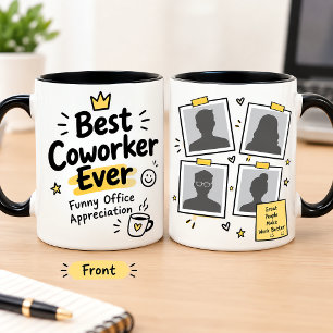 Best Coworker Ever Personalised Photo Mug