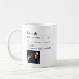 BEST COWORKER Funny Farewell Leaving PHOTO Coffee Mug