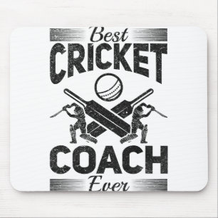 Best Cricket Coach Ever - Cricketing Cricket Playe Mouse Pad