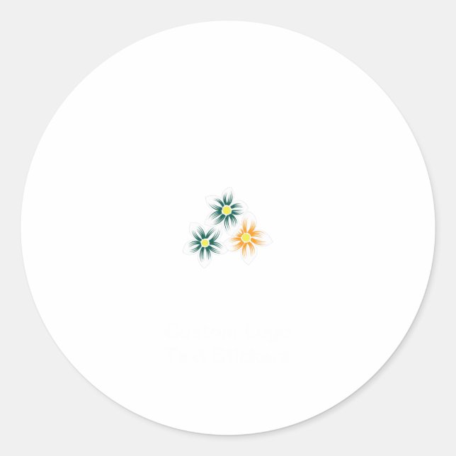 Best Custom LogoText Stickers (Front)