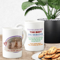 Best Cute Photo Gift From the Dog Paw Mug