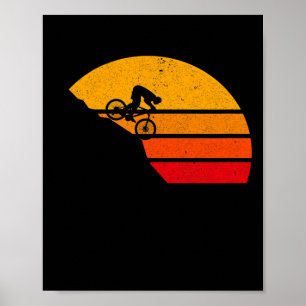Best Cycling Gift Ideas Mountain Biking Dad Poster