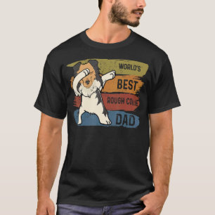 Best Dabbing Rough Collie Dad  Dab  For Kids Men T-Shirt
