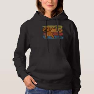 Best Dabbing Vizsla Dad Dab For Kids Men Hoodie