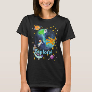 Best Dachshund Cute Wiener Dog Science Explore T-Shirt