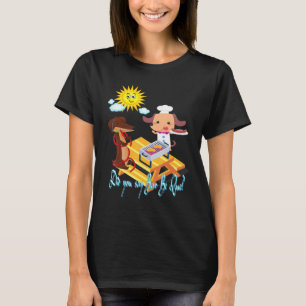 Best Dachshund  Funny Wiener Dog Did You Say Barbe T-Shirt