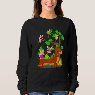 Best Dachshund  Funny Wiener Dog Doxie And Story F Sweatshirt