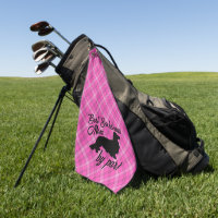 Best Dachshund Mum By Par Funny Golf Towel