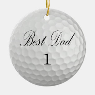 Best Dad 1 Ceramic Tree Decoration