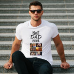 Best Dad 6 Photo Collage Family Photo  T-Shirt<br><div class="desc">Best Dad 6 Photo Collage Family Photo Pattern T-shirt. Add 6 photos of the family. This personalised mug is a perfect keepsake gift for a father for Father`s Day,  birthday or Christmas.</div>