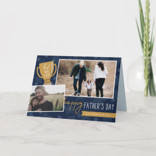 Best Dad Award Photo Greeting Card