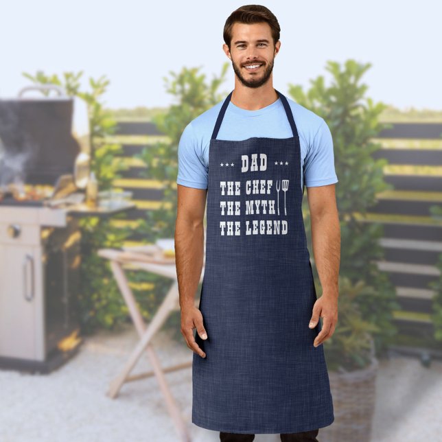 Best Dad BBQ Chef Grilling Apron (Creator Uploaded)