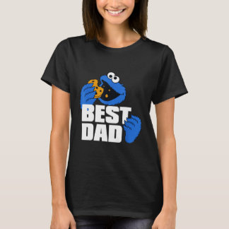 Best Dad Blue Monster Funny Cookie Lover 1 T-Shirt
