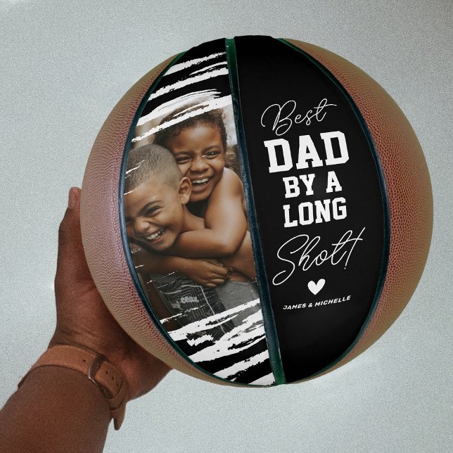“Best Dad by a Long Shot” Photo Basketball (Creator Uploaded)