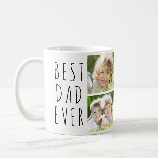 Best Dad by Par 4 Photos Simple Coffee Mug (Left)