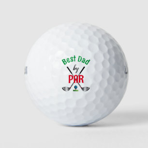 Best Dad by PAR, Cool Father's Day Golf Balls