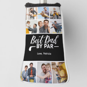 Best Dad by Par Custom 9 Photos Father's day Golf Head Cover