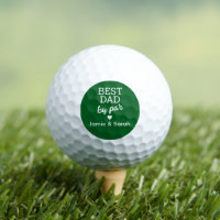 Best Dad by Par Custom Green White