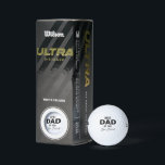 Best Dad By Par Custom Name Father's Day Golf Ball<br><div class="desc">Best Dad By Par Father's Day Golf Balls. Personalise the name as desired. Choose the brand of the golf balls and pack size from the options menu.</div>