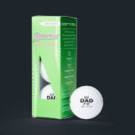 Best Dad By Par Custom Name Father's Day  Golf Balls<br><div class="desc">Best Dad By Par Father's Day Golf Balls. Personalise the name as desired. Choose the brand of the golf balls and pack size from the options menu.</div>
