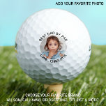 Best Dad By Par - Cute Personalised Photo Custom Golf Balls<br><div class="desc">Best Dad By Par ... Two of your favourite things , golf and your kids ! Now you can take them with you as you play 18 holes . Customise these golf balls with your child's favourite photo and name . Great gift to all golf dads and golf lovers ,...</div>