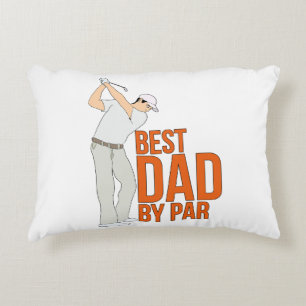 Best Dad By Par Decorative Cushion